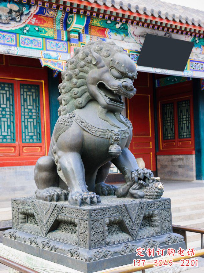 宁波青铜狮子雕塑,精美北京狮雕塑