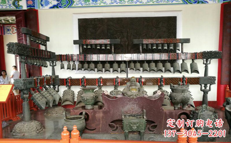 宁波晴天编钟古代乐器铜雕
