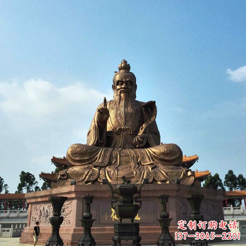 宁波中领雕塑-专业定制老子雕像