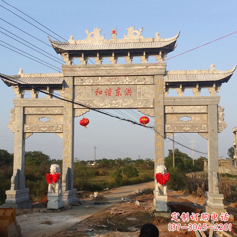 宁波让你爱上石牌坊雕塑