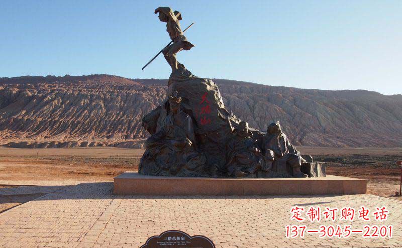 宁波中领雕塑|唐僧铜雕雕塑定制