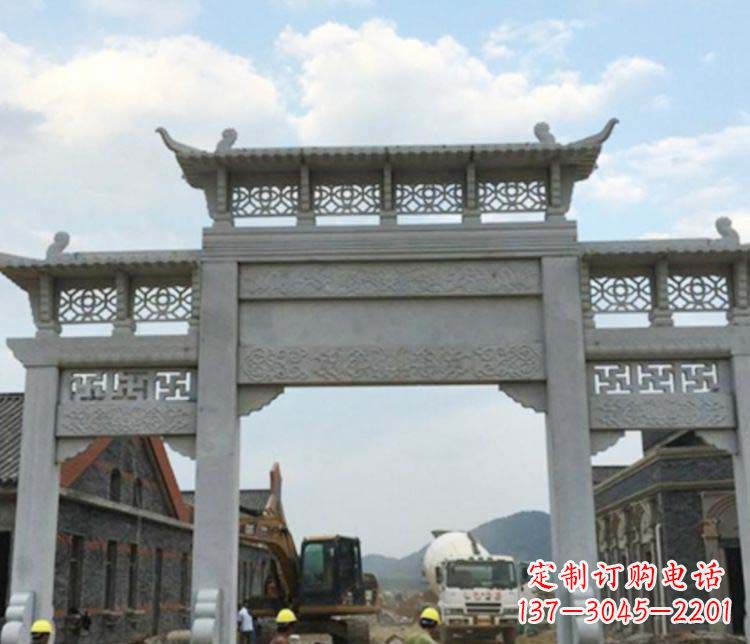 宁波牌坊大理石石雕:显露美丽的古典风情