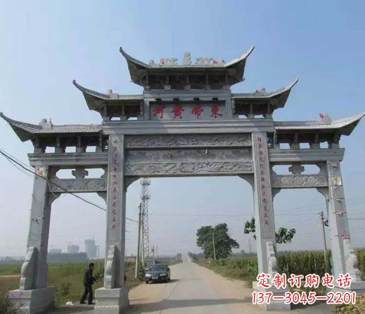 宁波精品牌坊石雕,令您赞叹不已