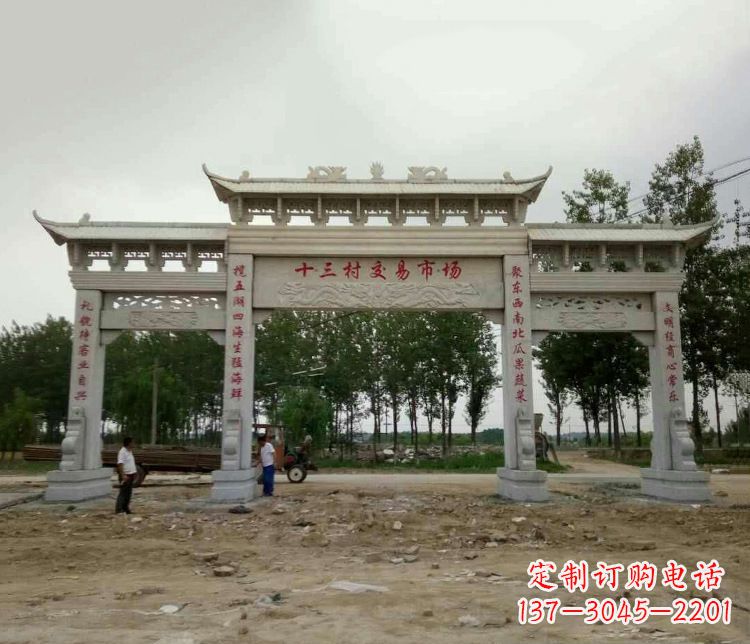 宁波精美石牌坊雕塑，令你惊艳无比