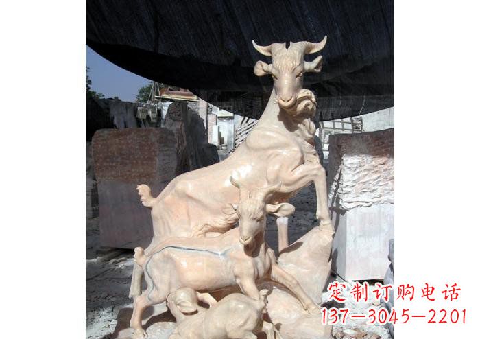 宁波三阳开泰公园独特动物石雕