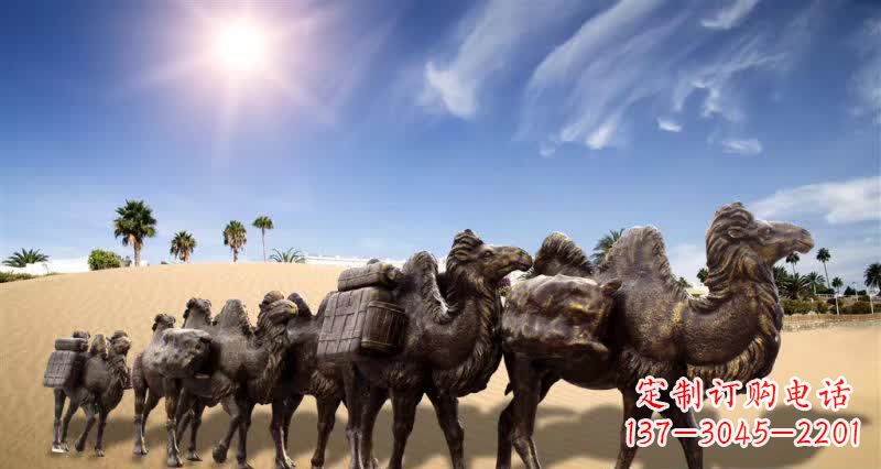 宁波中领雕塑沙漠骆驼铜雕制作工艺与定制标准