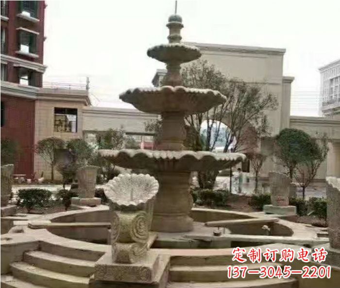 宁波高品质砂岩喷泉雕塑