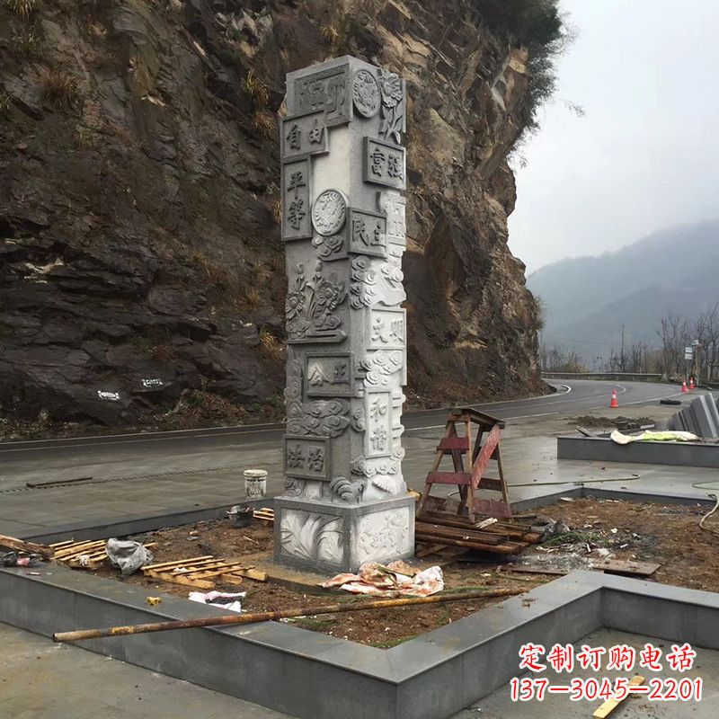 宁波社会主义核心价值观雕塑,传承中华文明