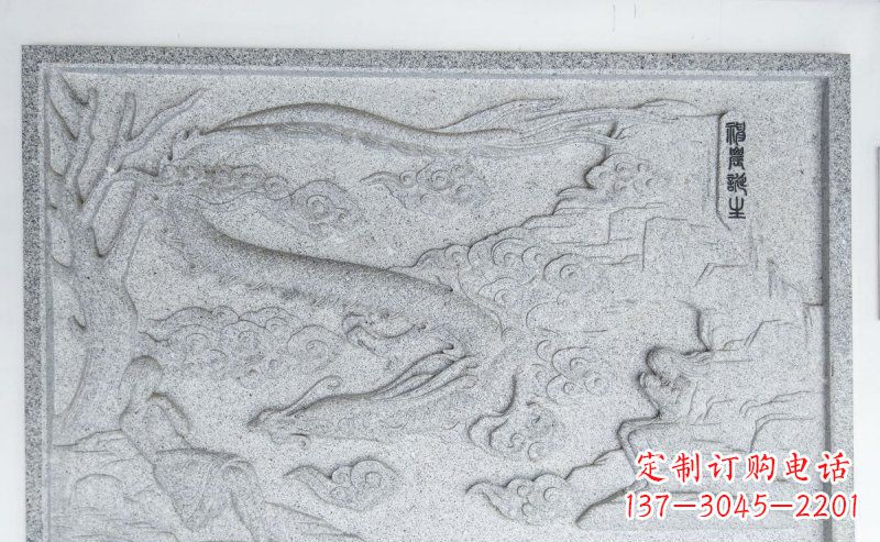 宁波大理石龙雕塑，神有其形