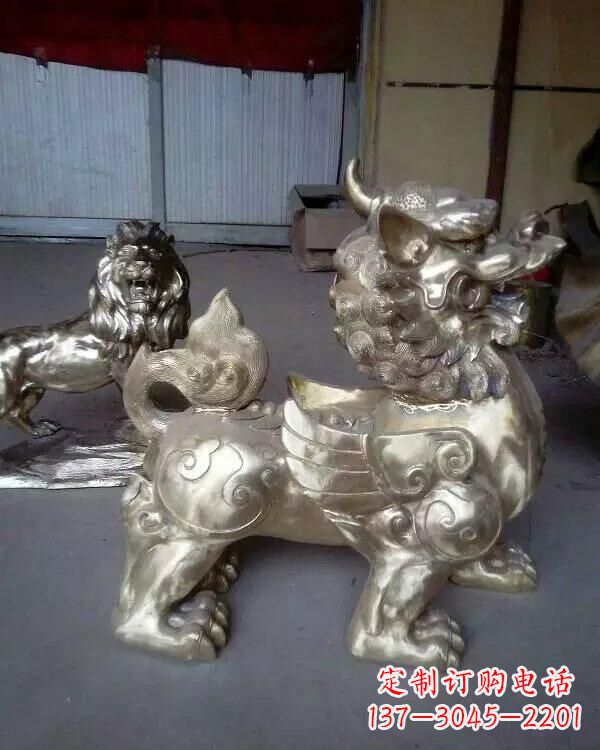 宁波神兽貔貅铜雕