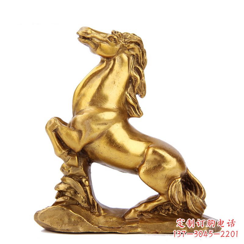宁波精致铸铜马雕塑，古典微雕叠置美感