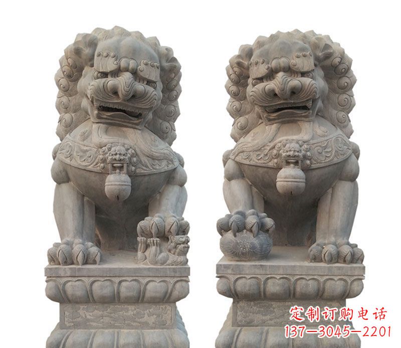 宁波精美狮子石雕，让您的家居更加完美