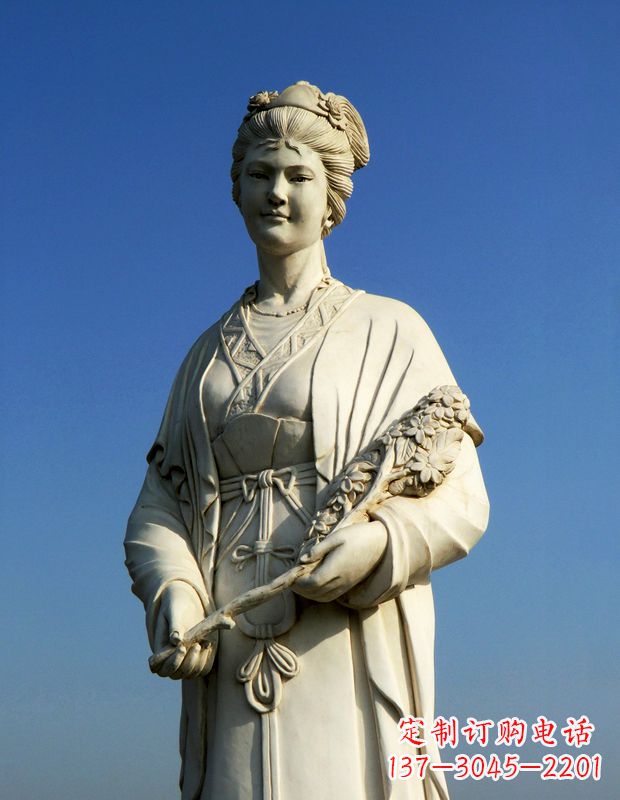 宁波领雕塑:精致雕刻,体现经典美女雕像