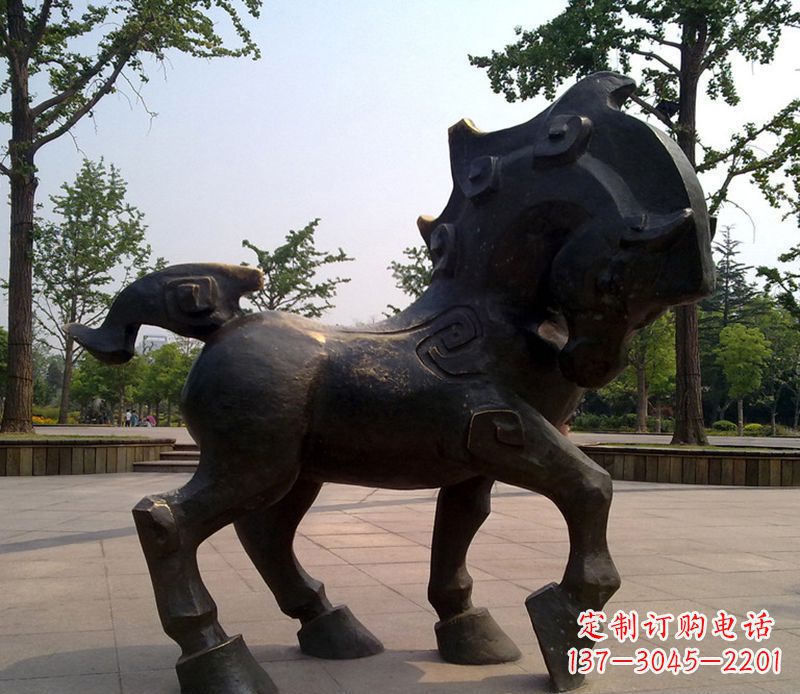 宁波中领雕塑的十二生肖铜雕塑是一款独具特色的…