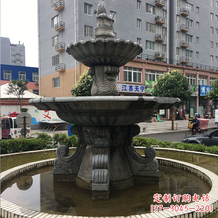 宁波石材石雕喷泉:高品质的室外装饰艺术品