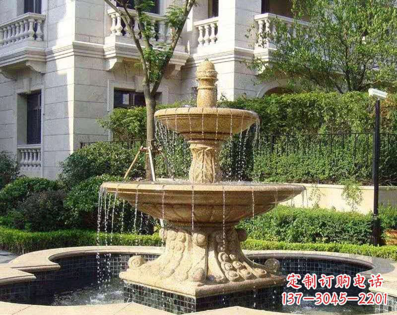 宁波美轮美奂的喷泉雕塑
