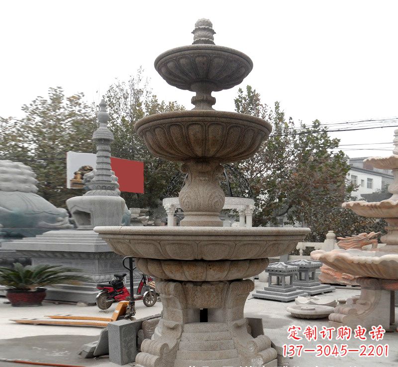 宁波钵式喷泉雕塑,精美装饰您的家园
