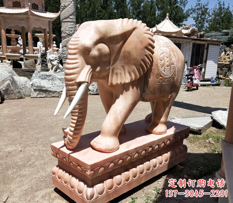宁波精美大象櫈,领雕工艺独特