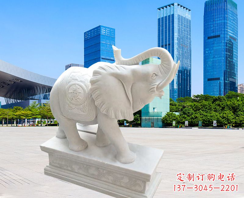宁波高品质大象喷泉雕塑