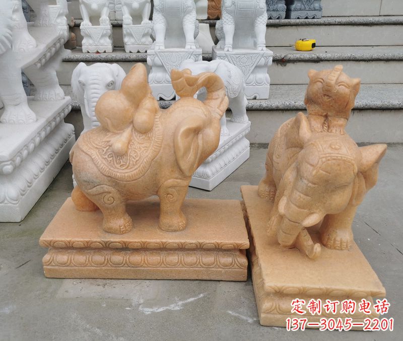 宁波完美还原静谧大象雕塑