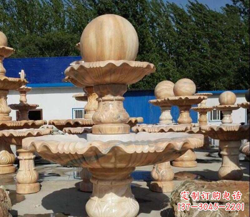 宁波石雕风水球景观雕塑