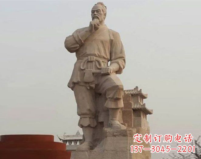 宁波石雕古代名人鲁班