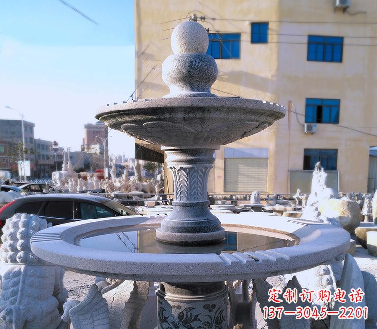 宁波雕塑虎头喷泉,激发您的想象力