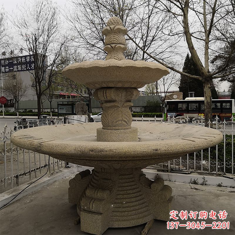 宁波风水精灵,莲花开道——铸铁风水球雕塑