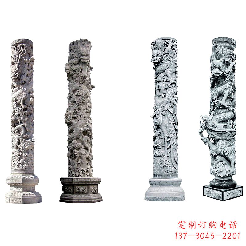 宁波精美绝伦的石雕龙柱