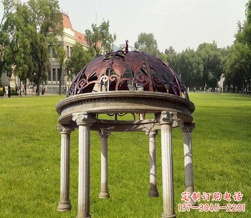 宁波优质石雕凉亭,添彩美景