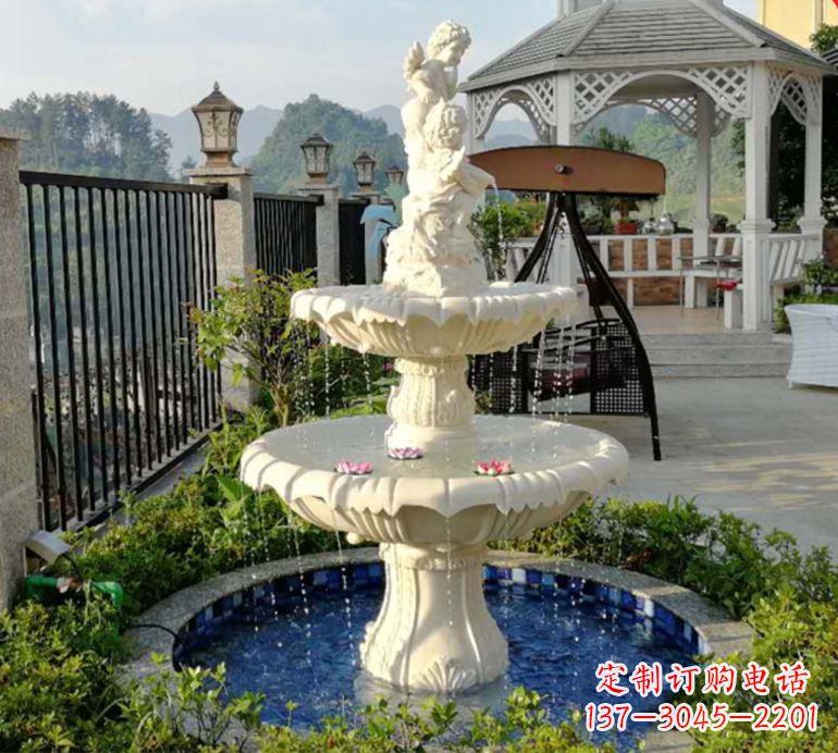 宁波石雕喷泉水池