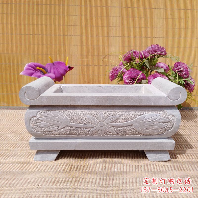 宁波石雕小香炉