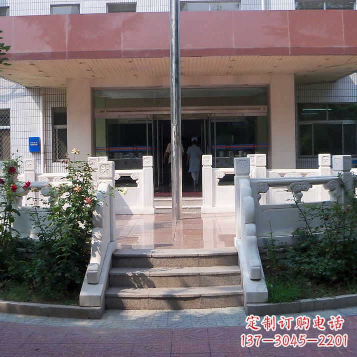 宁波石雕校园国旗台