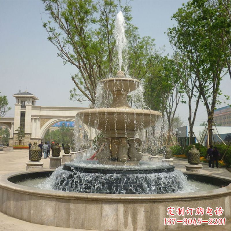宁波石雕音乐喷泉