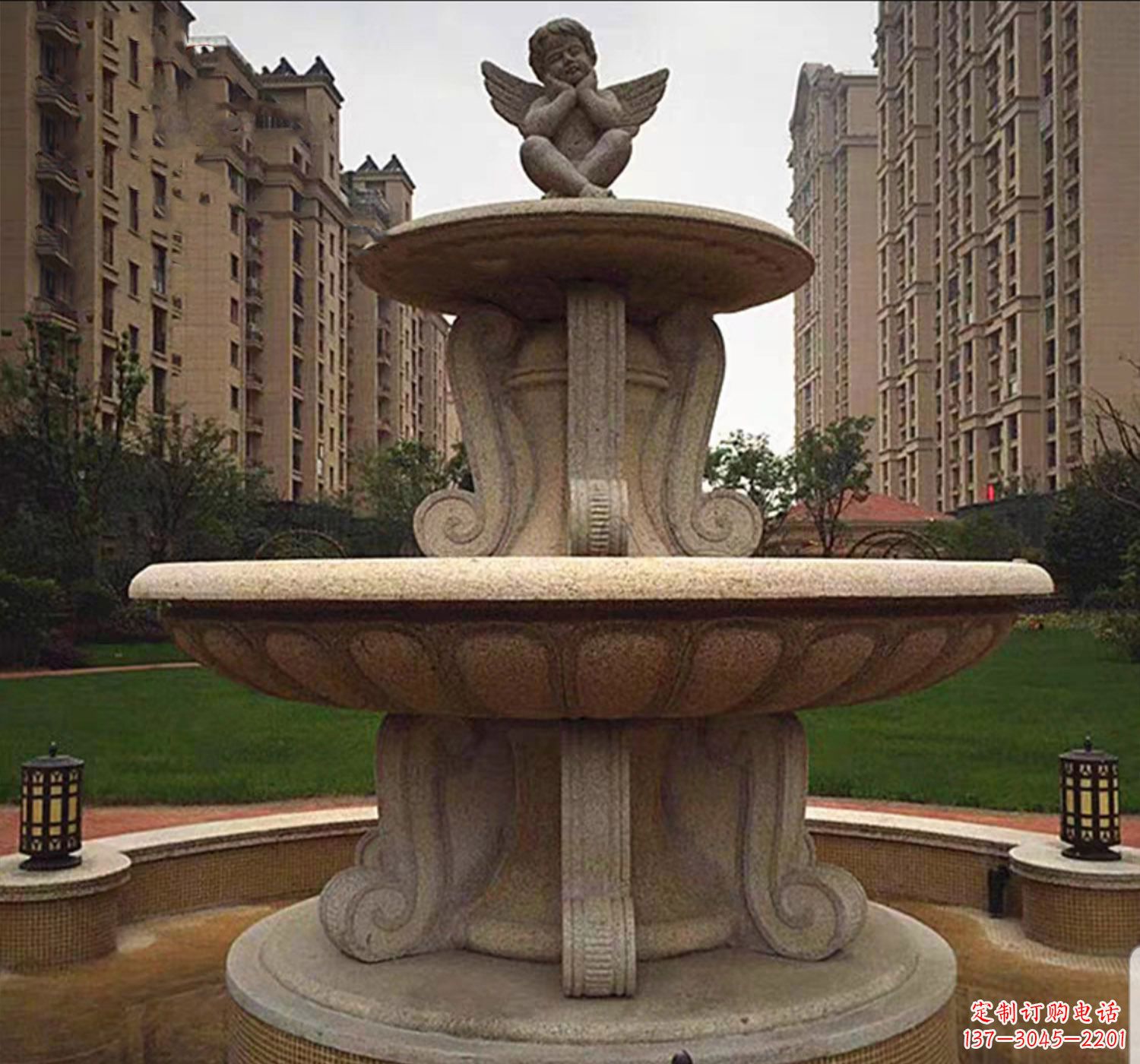 宁波石雕鱼喷泉