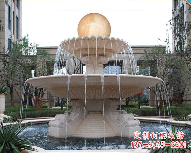 宁波石墩喷泉石雕