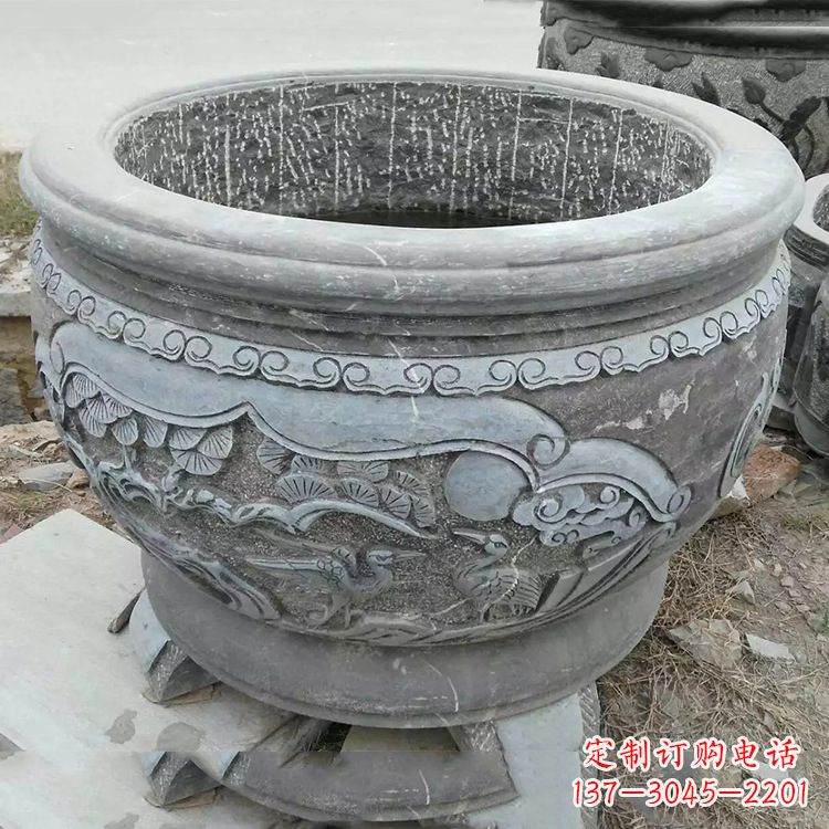宁波石刻园林鱼缸