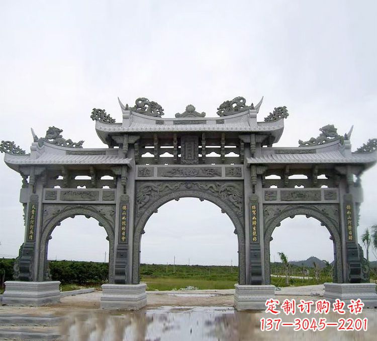宁波石牌坊 楼