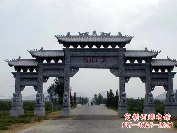 宁波石牌坊 斗楼