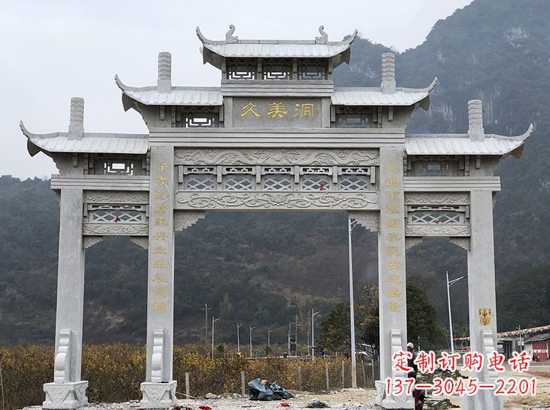 宁波石牌坊 石雕