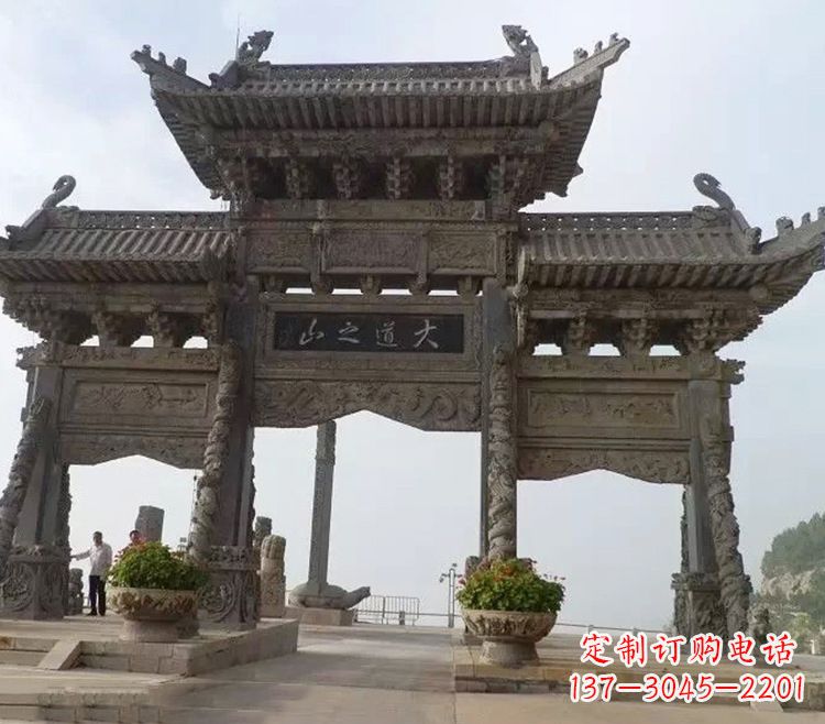 宁波石牌坊 效果图