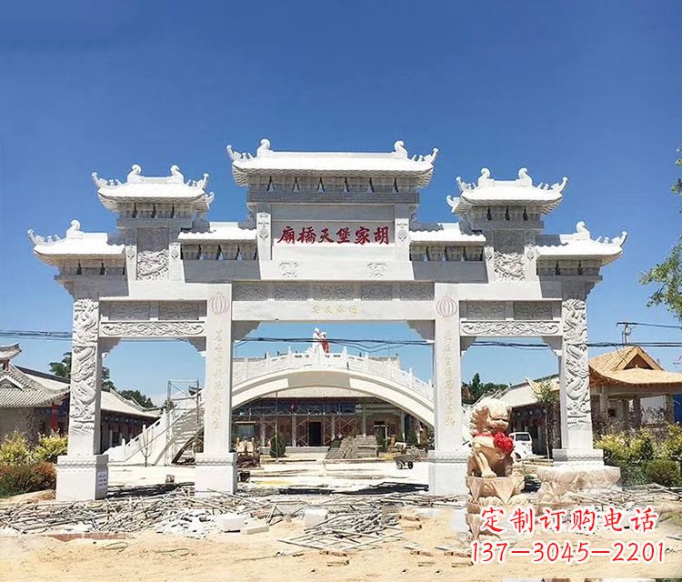 宁波石牌坊的雕刻