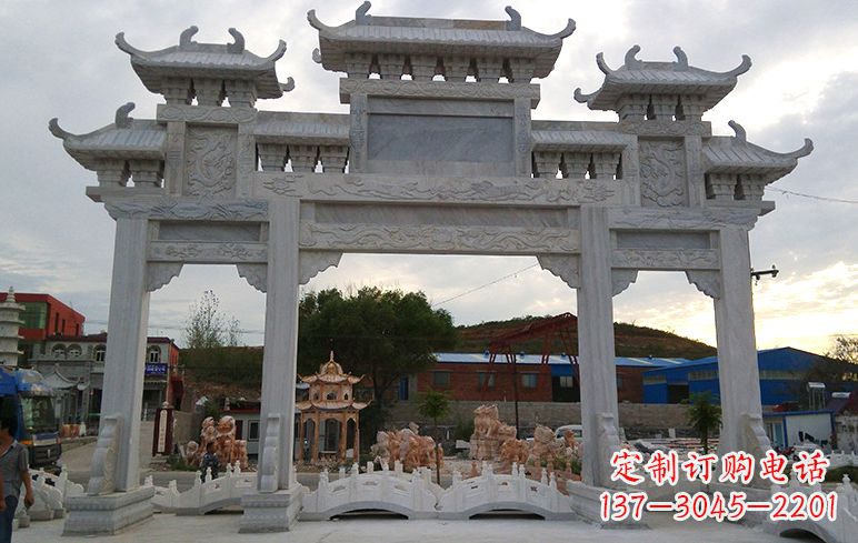 宁波石牌坊雕刻