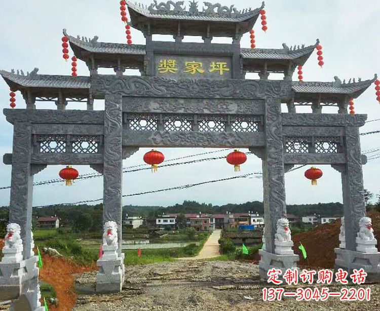 宁波石牌坊石雕