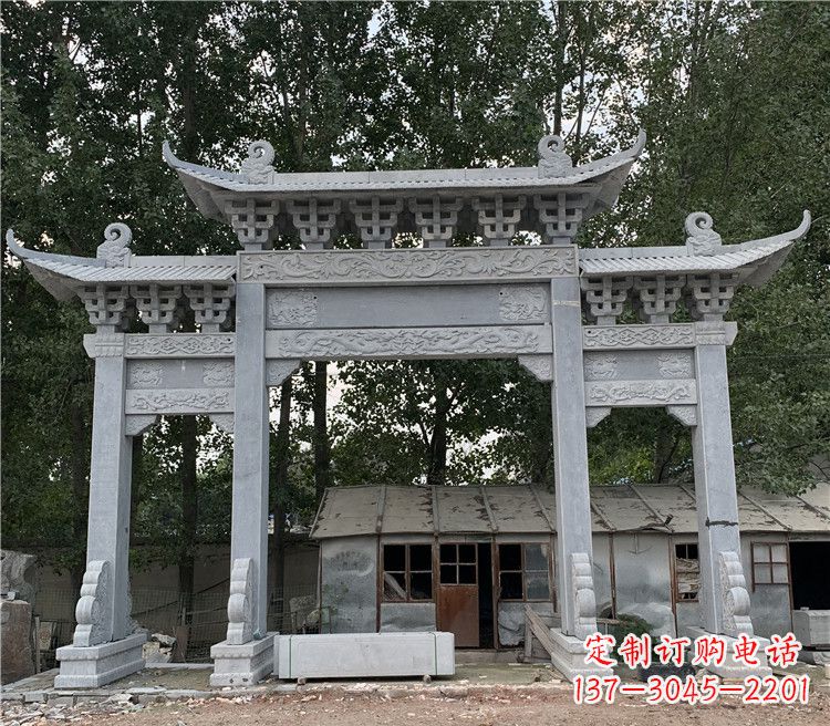 宁波石牌坊石雕牌坊