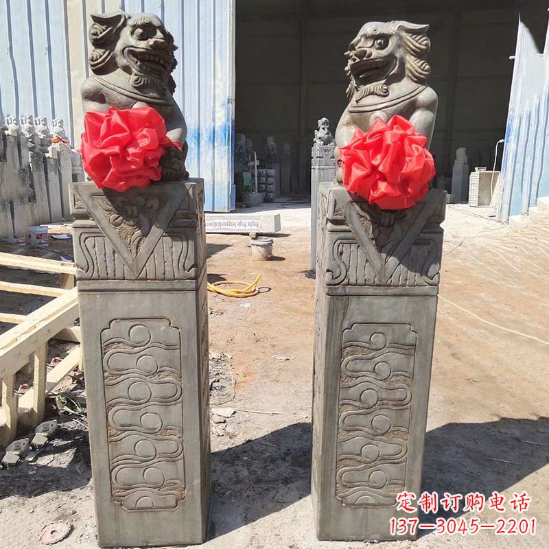 宁波石狮子栓马桩