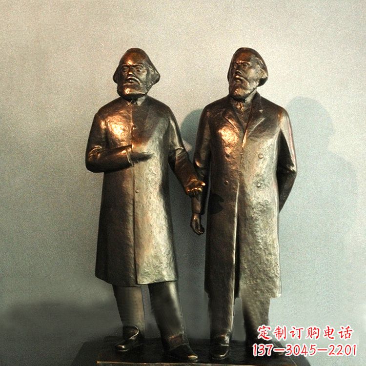 宁波世纪伟人马克思和恩格斯雕塑