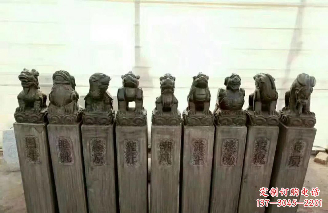 宁波栓马桩石雕
