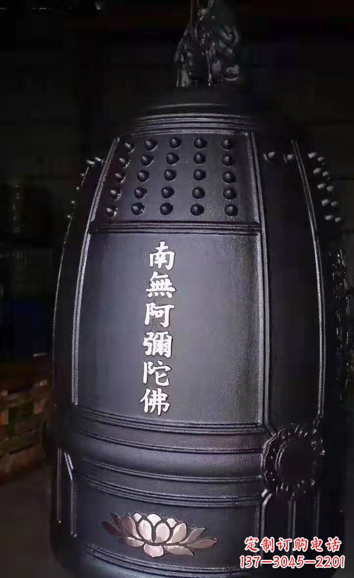 宁波寺庙铜钟雕塑户外景观雕塑