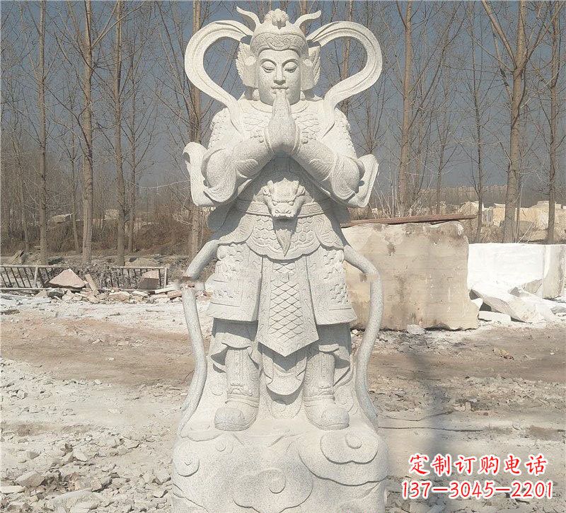 宁波寺庙韦陀菩萨雕塑